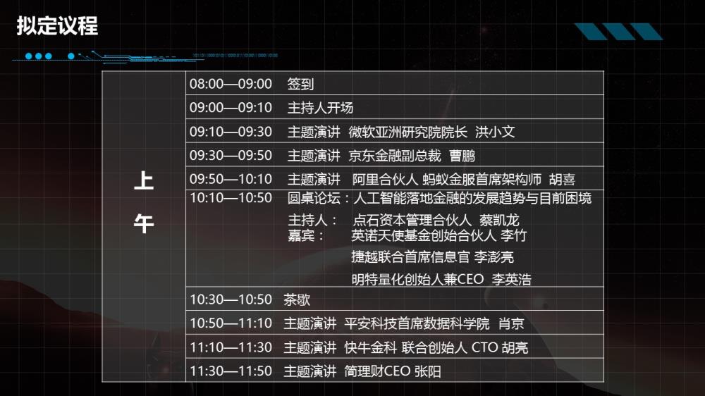 科技赋能·金融觉醒2017智慧金融年度峰会