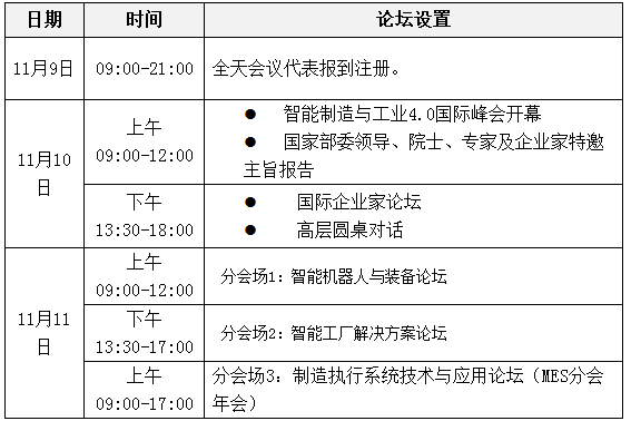 2017第三届智能制造与工业4.0国际峰会