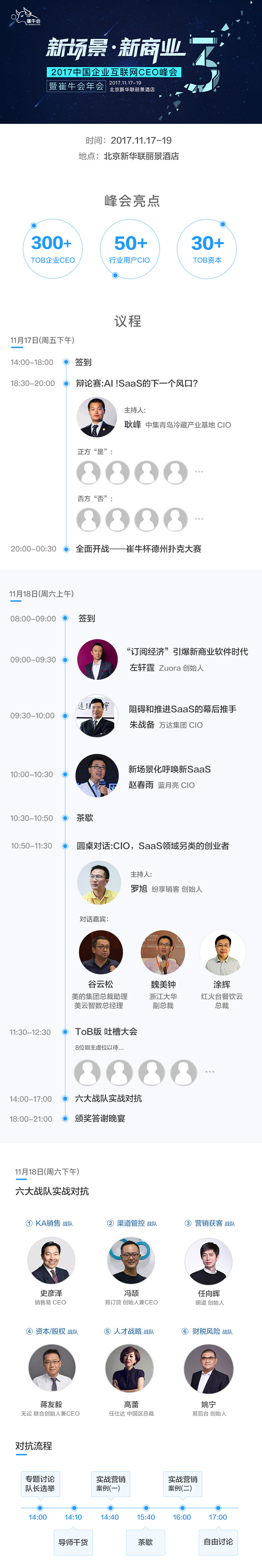 2017中国企业互联网CEO峰会暨崔牛会年会