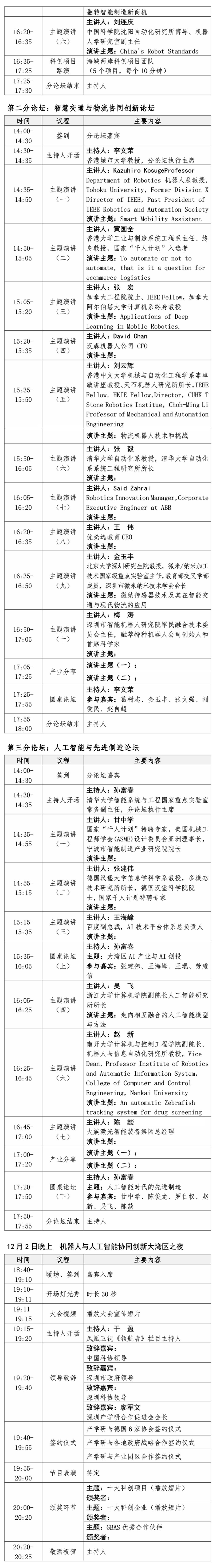 GBAS 2017(粤港澳)大湾区机器人与人工智能大会
