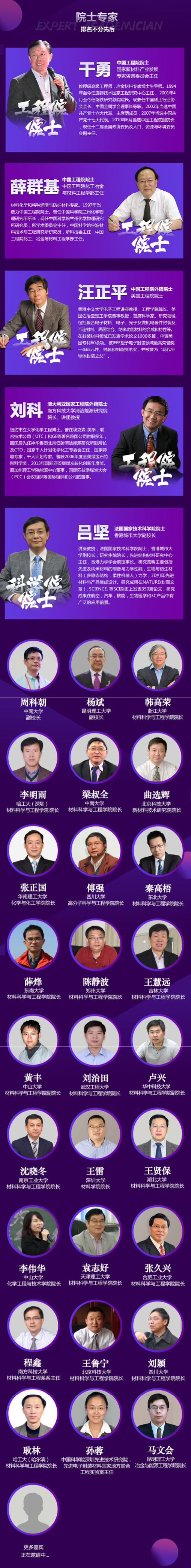 2018中国新材料资本技术春季峰会暨材料院长百人论坛
