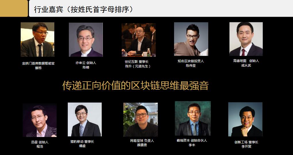 2018中国区块链产业高峰论坛