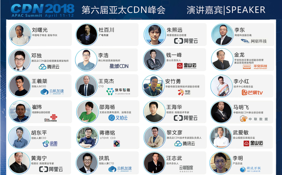 GFIC2018亚太CDN年度盛典
