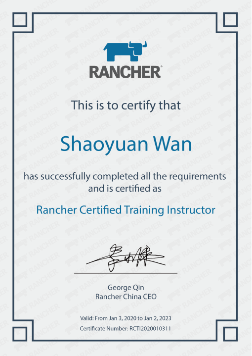 2020Rancher企业认证-RECA