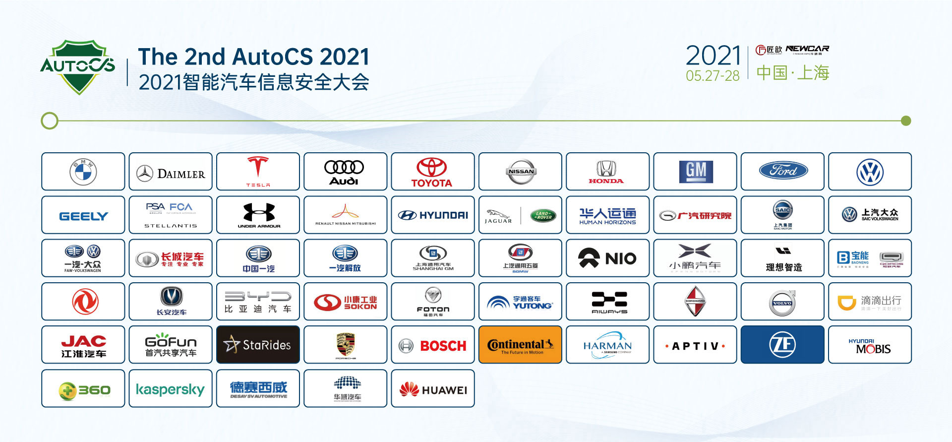 The 2nd AutoCS 2021智能汽车信息安全大会