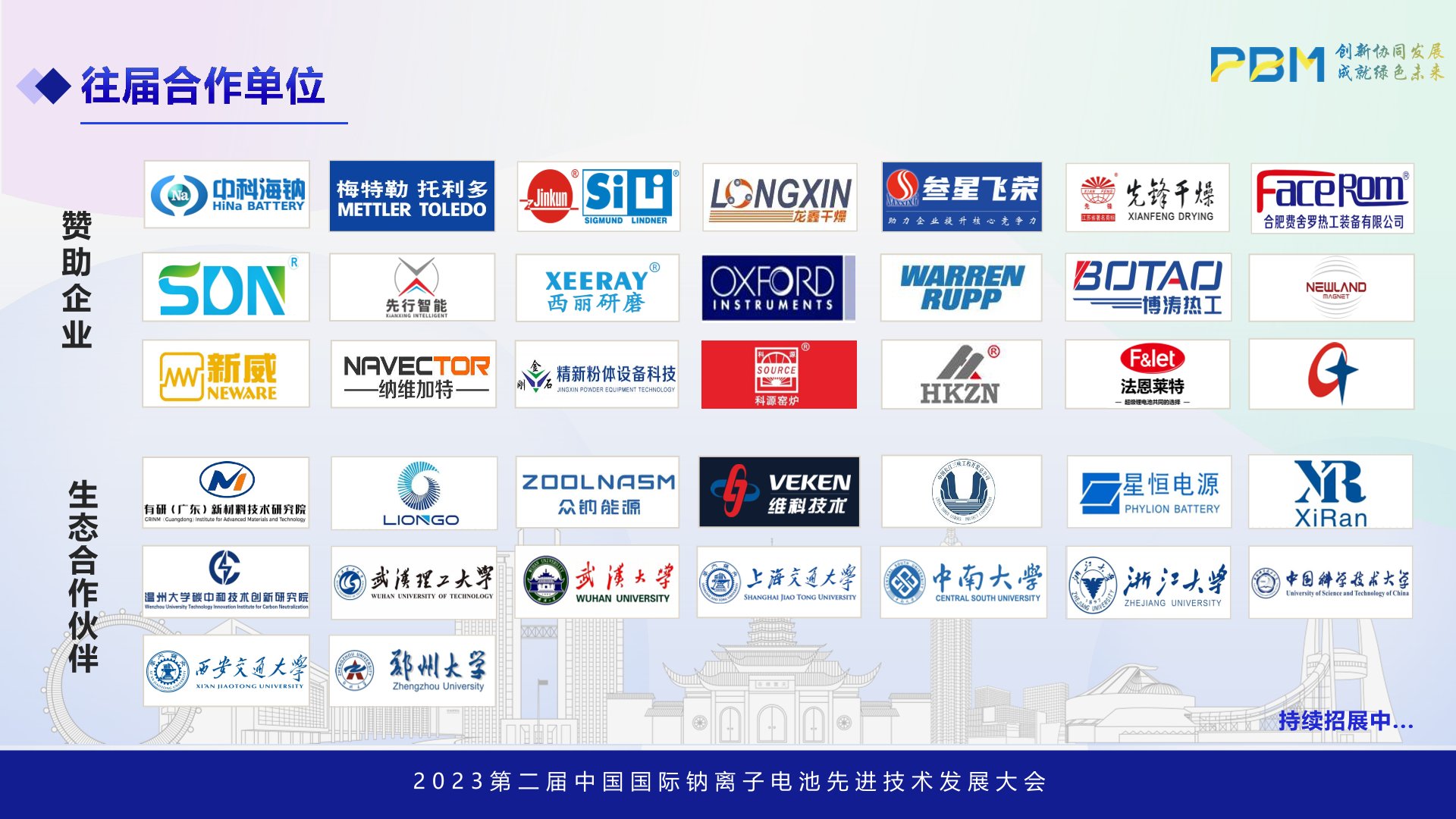 第二届中国国际钠离子电池先进技术发展年会