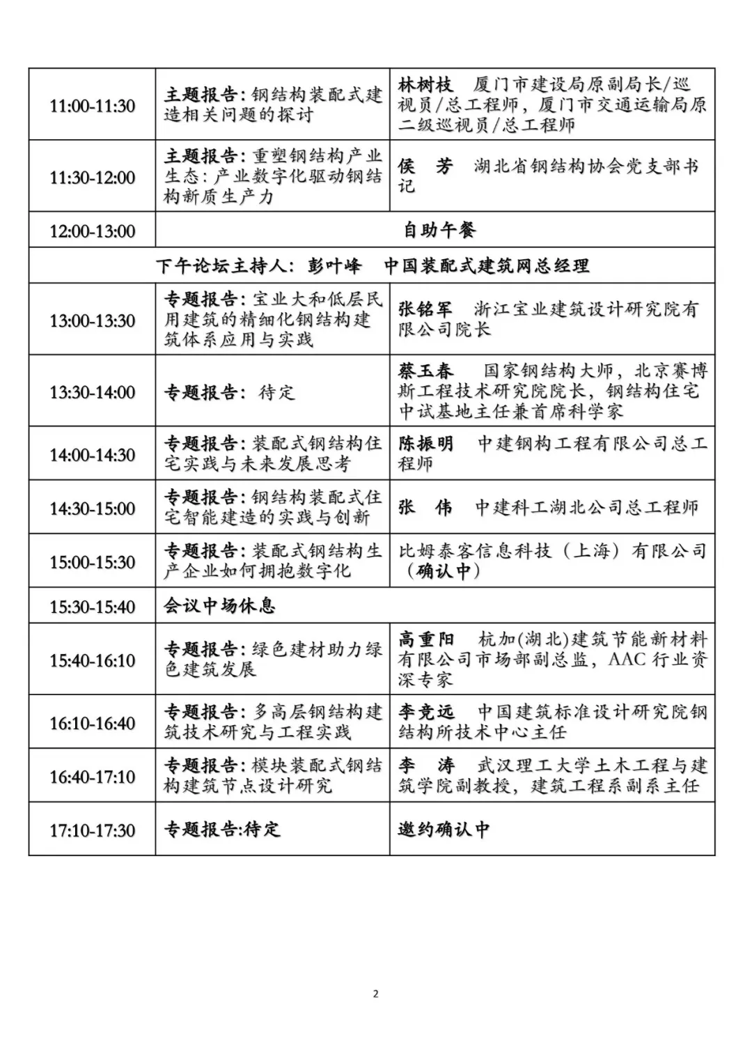 2024（第4届）装配式钢结构建筑发展论坛