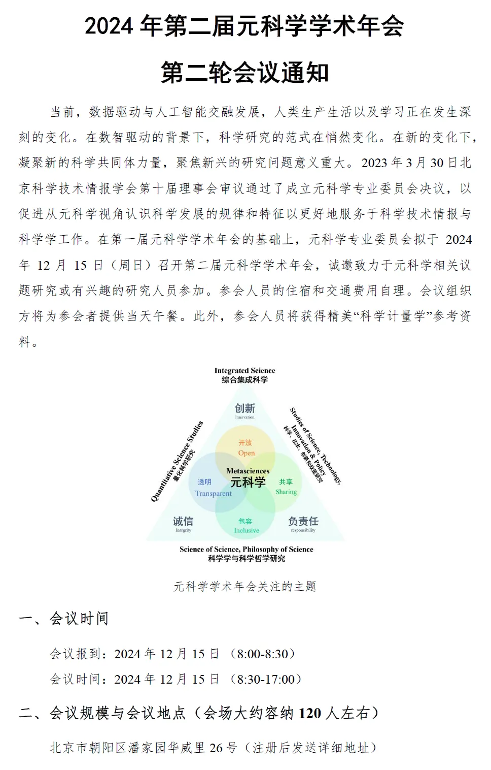 2024年元科学学术年会