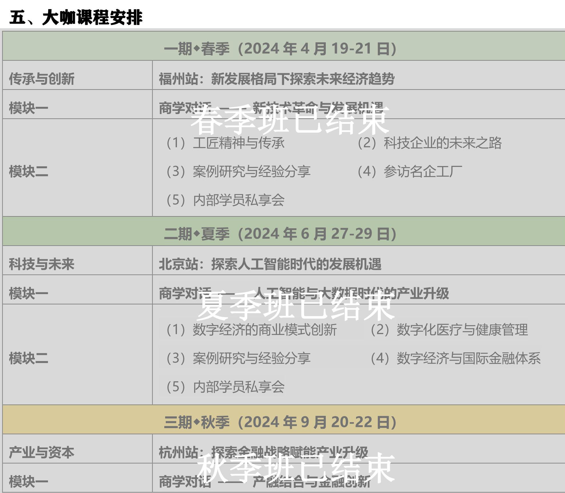 企业基业长青计划2025春季班-北京站