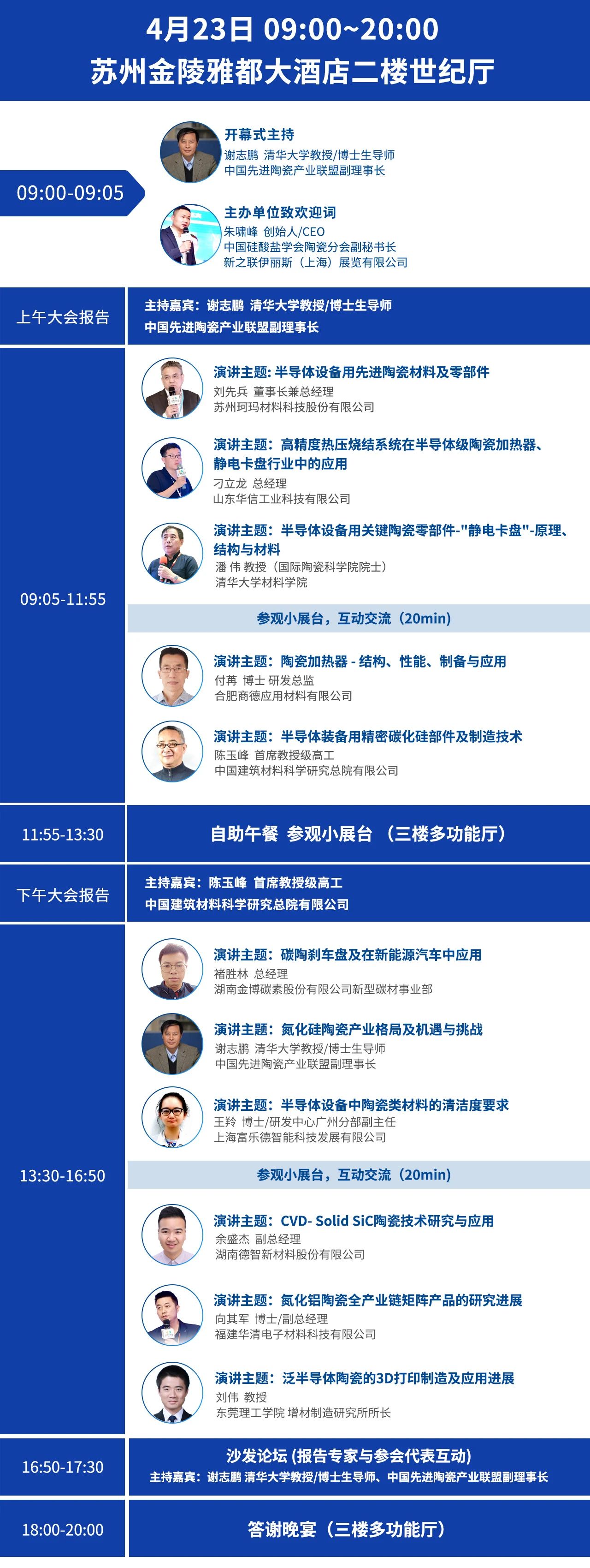 先进陶瓷在半导体与新能源领域应用高峰论坛