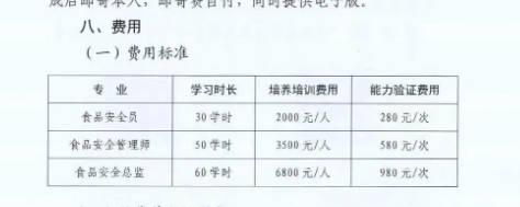 食品安全总监，食品安全管理师，食品安全员能力验证 2025年度线上培训证书