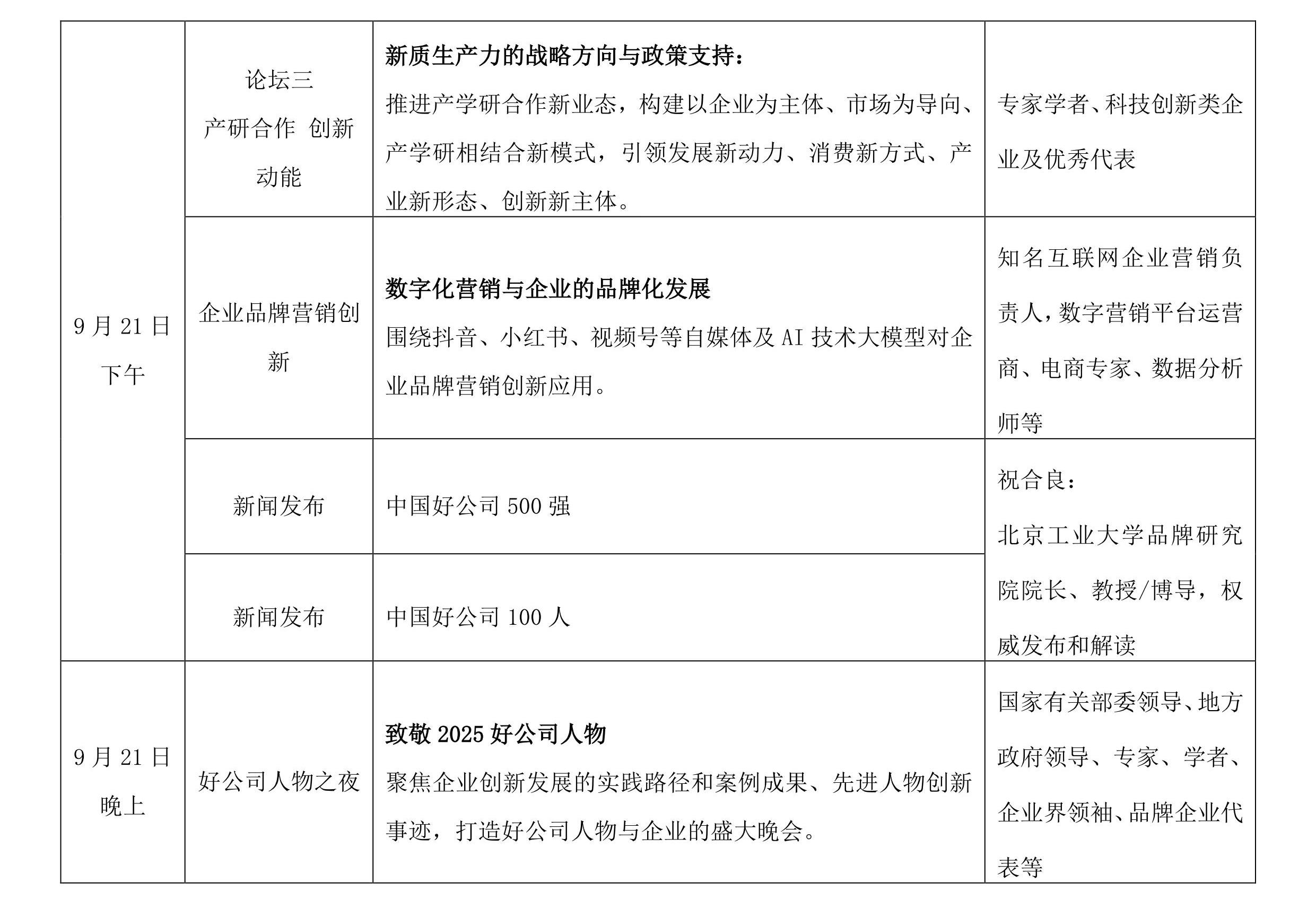 2025华夏好公司高峰论坛暨第四届产学研合作峰会