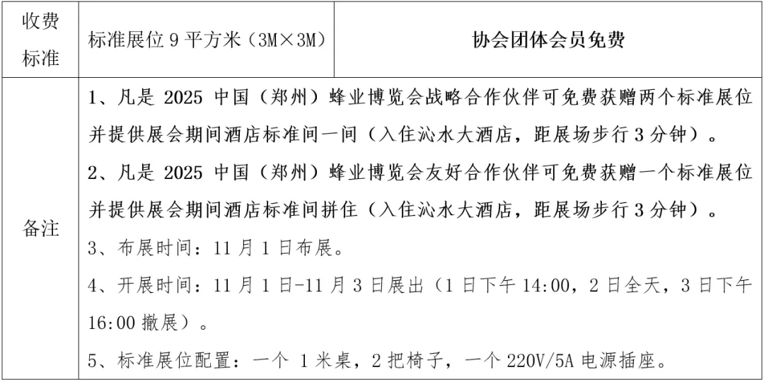 2025全国蜂业大会暨中国（沁水）蜂产品博览会