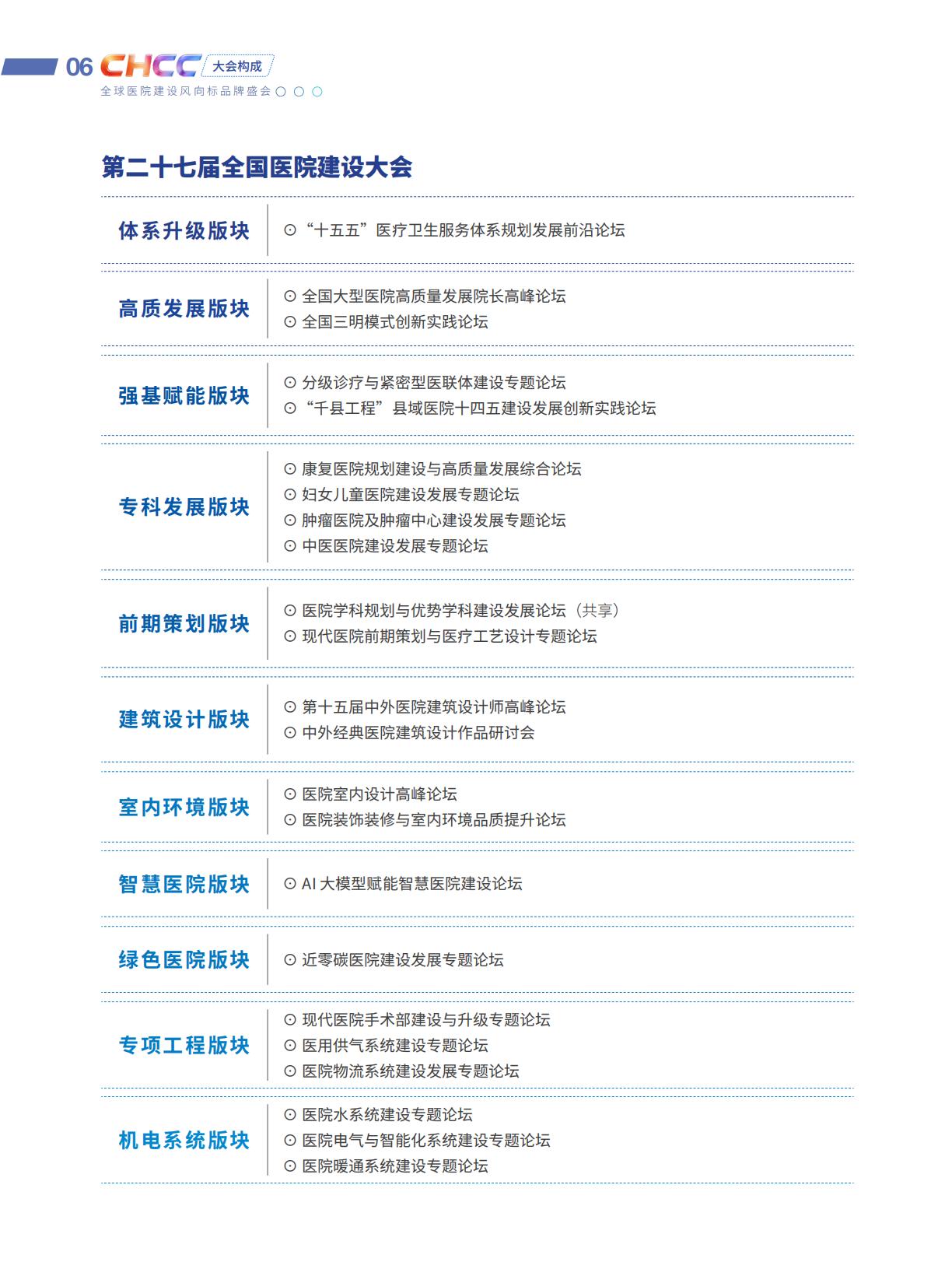 CHCC2026第27届全国医院建设大会