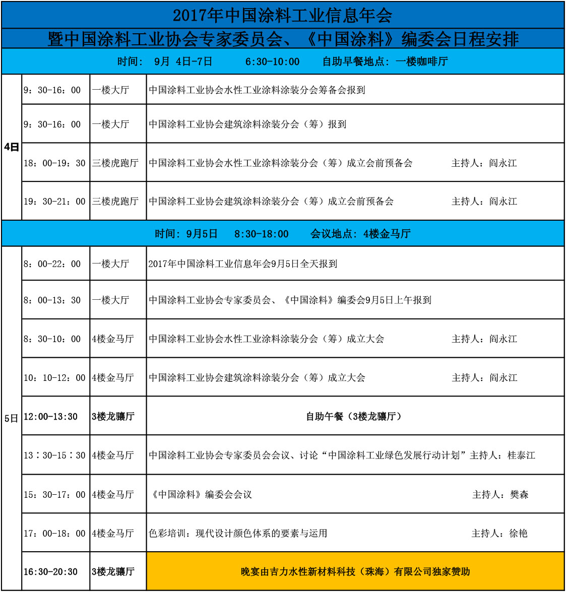 2017中国涂料工业信息年会