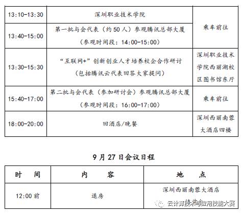 2017全国高职云计算、大数据专业共建深圳研讨会