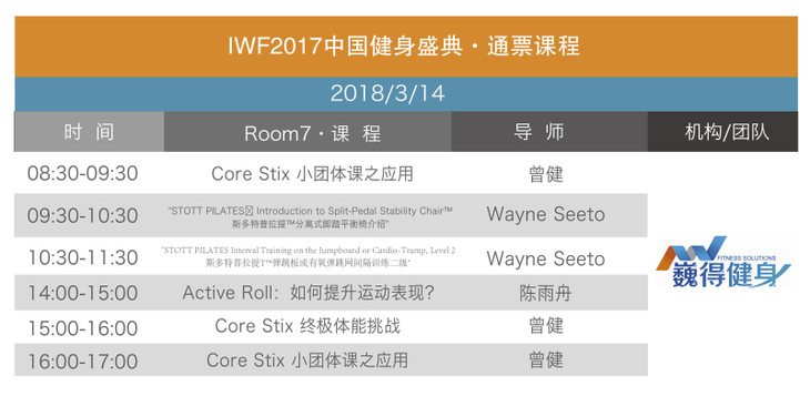 IWF 2018中国健身盛典·上海