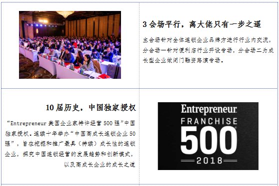 第十一届中国高成长连锁行业峰会暨2018年度中国高成长连锁品牌颁奖盛典