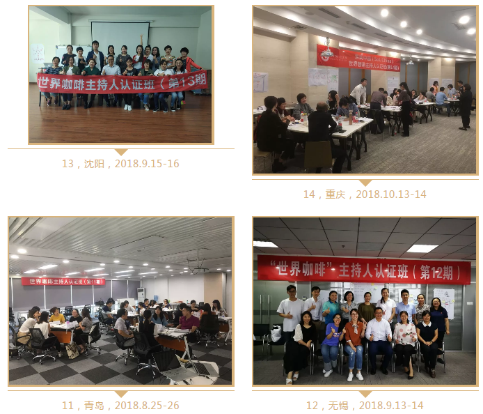 WCF 2019世界咖啡主持人认证班（广州班） 