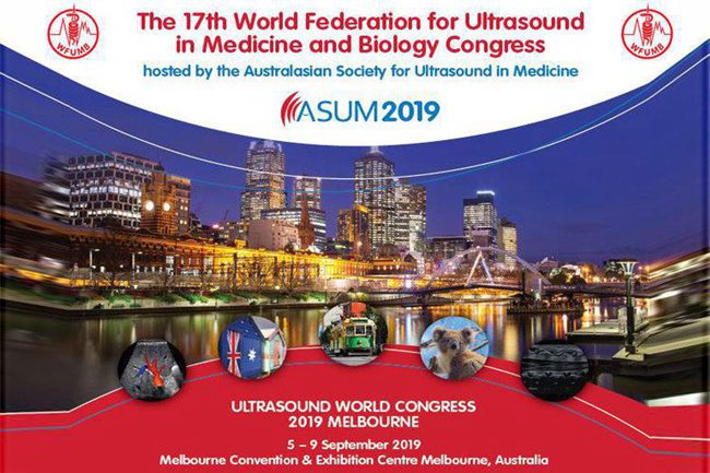 2019年第17届世界超声医学与生物学联合会大会(WFUMB2019)
                    2019年第49届澳大利亚超声医学会年会(ASUM2019)