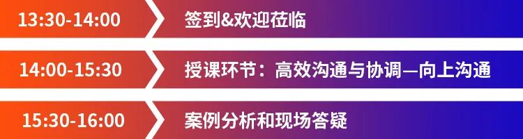 ‘高效沟通与协调’私享会——向上沟通，迈出‘管理老板’的第一步