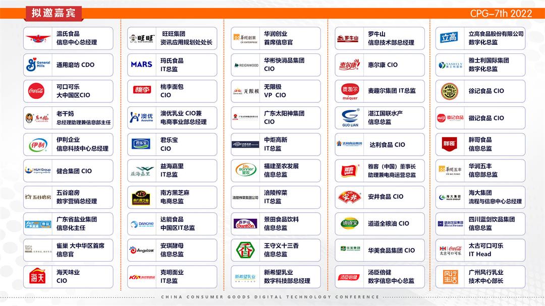 CPG 2021第七届中国消费品数字科技大会