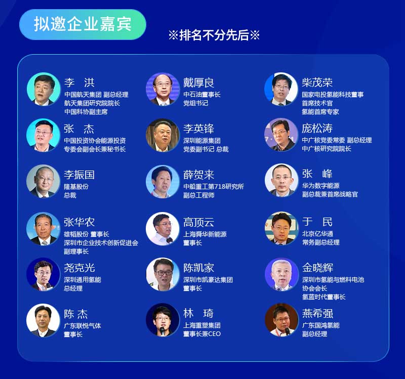 氢20国际氢能产业（深圳）领袖峰会暨深圳国际氢能产业链展览会