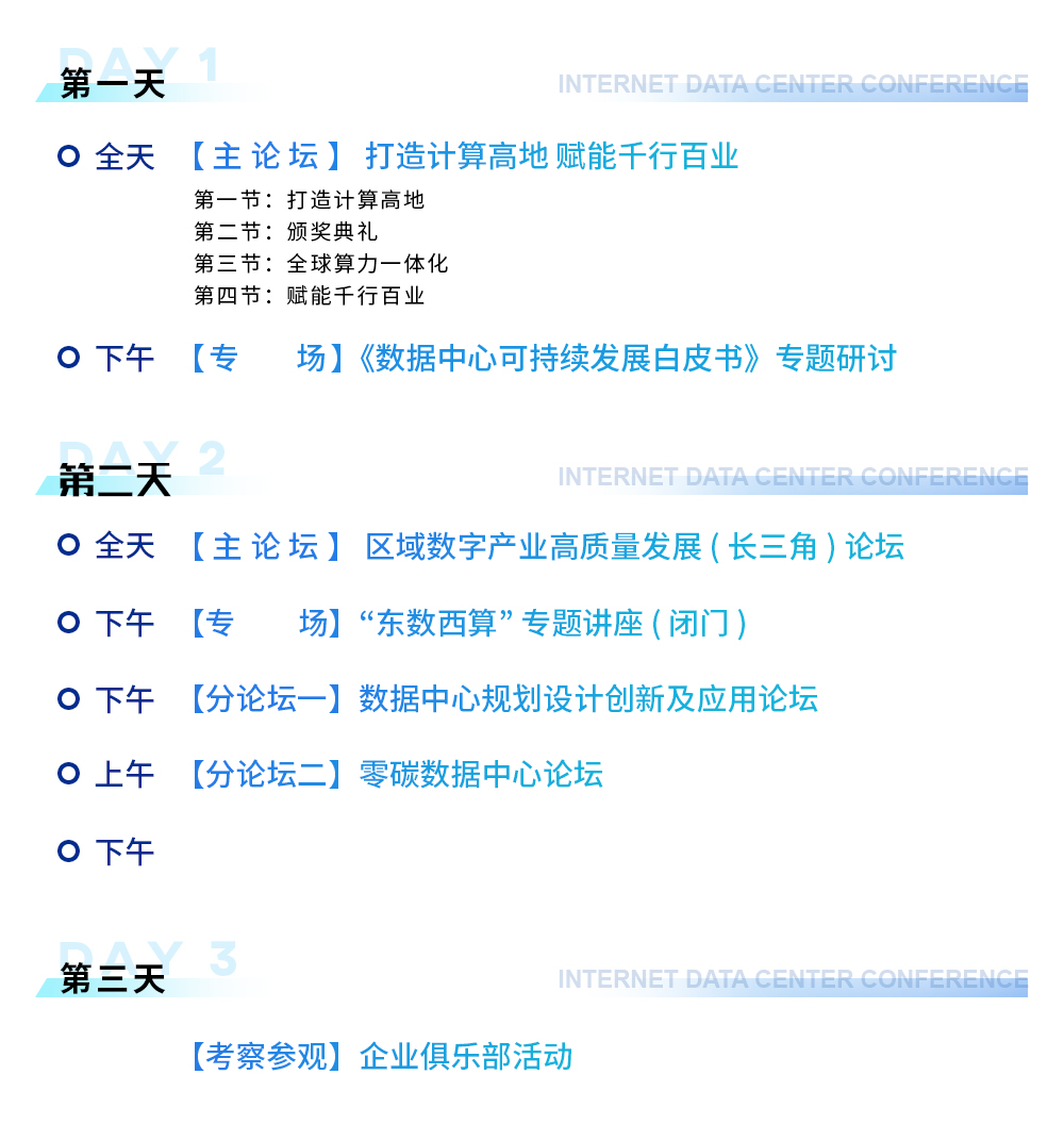 第十七届中国IDC产业大典 长三角论坛（IDCC2022长三角论坛）