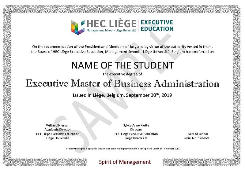 比利时列日大学HEC高商管理学院EMBA硕士（2023上海春季班）-体验班