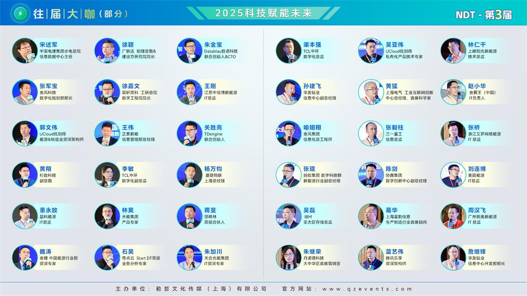 ​NDT 2025第三届新能源数字科技大会