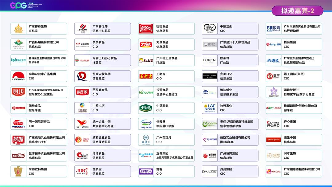 CPG 2025第十二届中国消费品数字科技大会