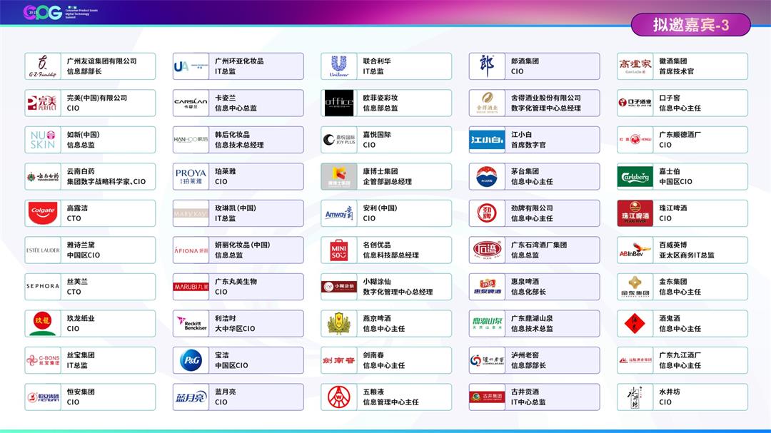 CPG 2025第十二届中国消费品数字科技大会