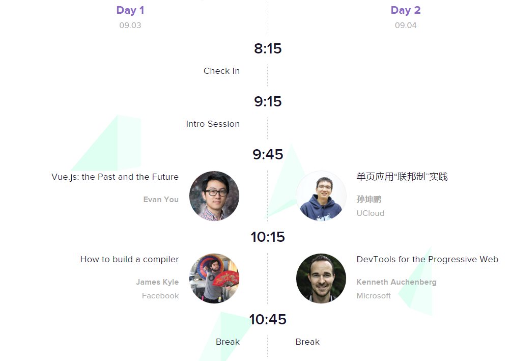 2016第五届JSConf China（JavaScript 中国开发者大会）