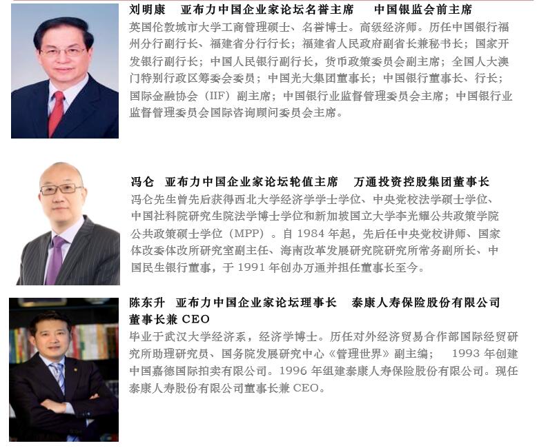 亚布力中国企业家论坛2017第十七届年会