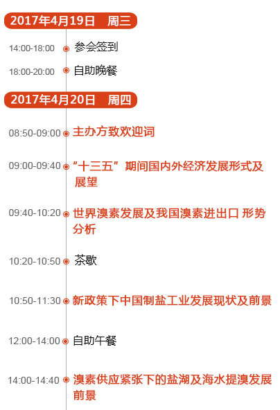 卓创资讯2017中国溴·盐产业高峰论坛 
