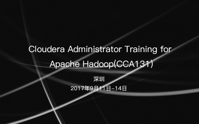 Cloudera Developer training for Spark and Hadoop(CCA-175)