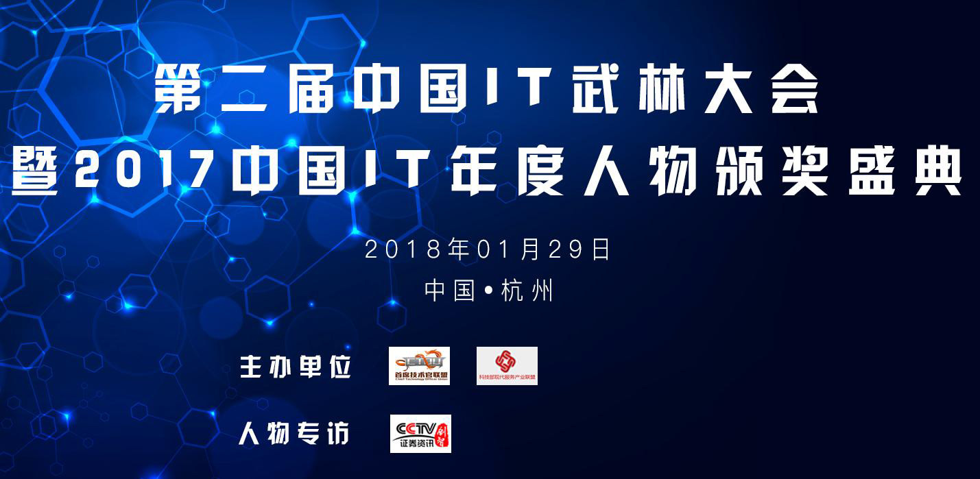 第二届中国IT武林大会暨2017中国IT年度人物颁奖盛典