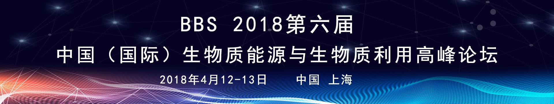 BBS 2018第六届中国(国际)生物质能源与生物质利用高峰论坛