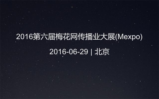 2016第六届梅花网传播业大展(Mexpo)