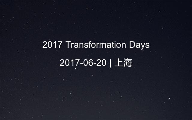 2017 Transformation Days