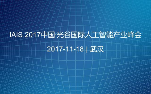 IAIS 2017中国·光谷国际人工智能产业峰会