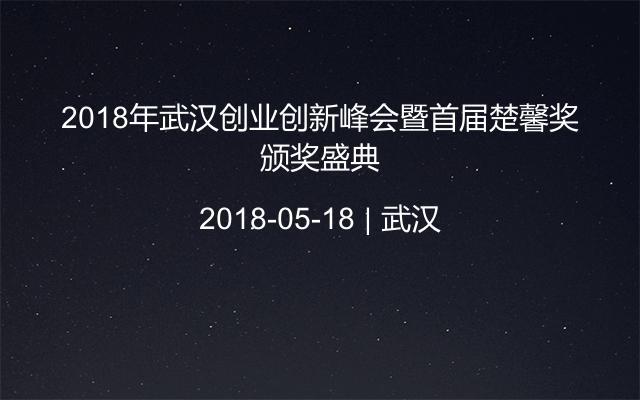 2018年武汉创业创新峰会暨首届楚馨奖颁奖盛典