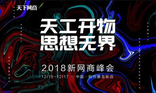 2018新网商峰会(杭州)