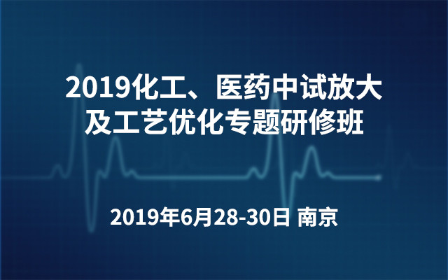 2019化工、医药中试放大及工艺优化专题研修班(南京)