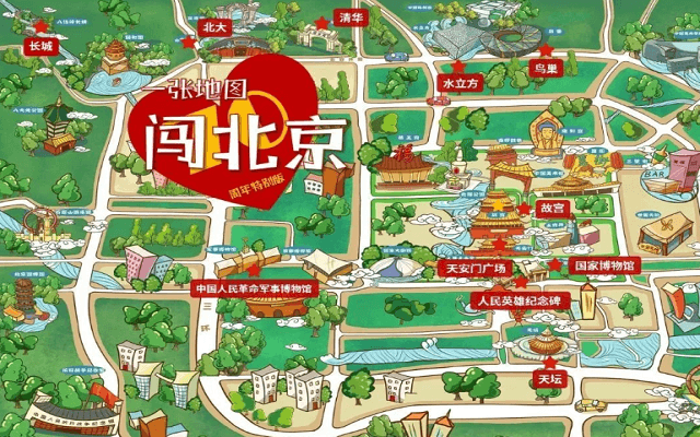 2020一张地图闯北京（遍走故宫、天安门、长城、天坛、升旗仪式、名校交流、北京大学）冬令营