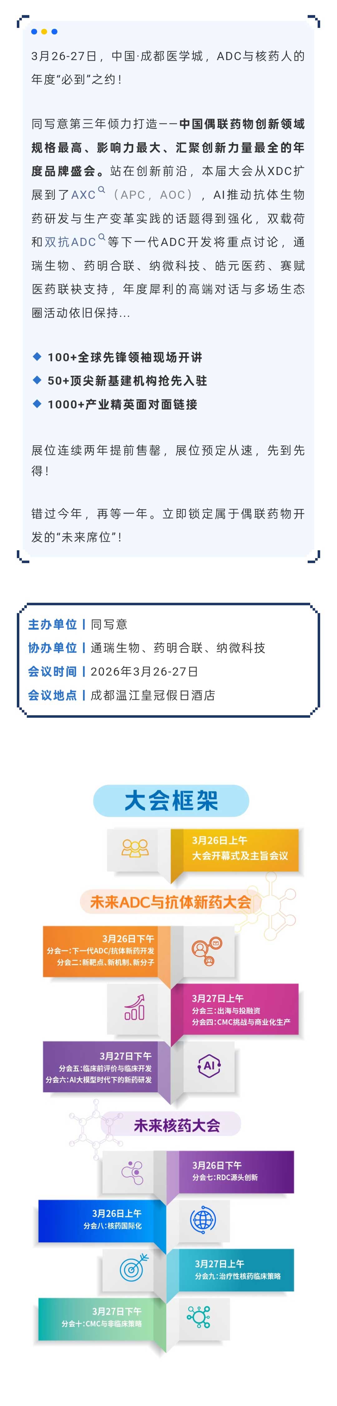 2026未来XDC新药大会