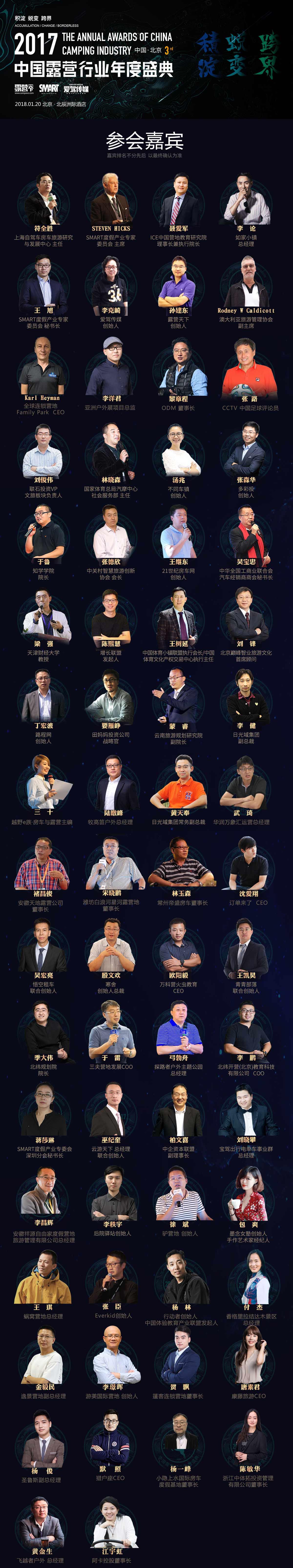 2017中国露营行业年度盛典