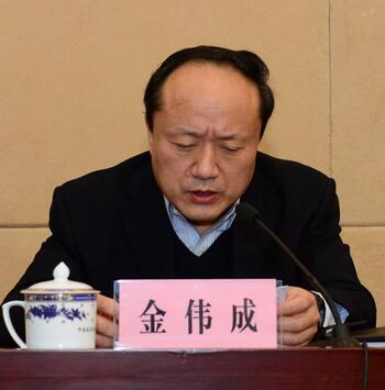武汉市经济和信息化委员会党委书记金伟成照片
