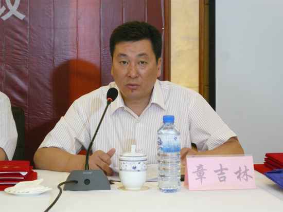 中国有色金属加工协会会秘书长章吉林照片