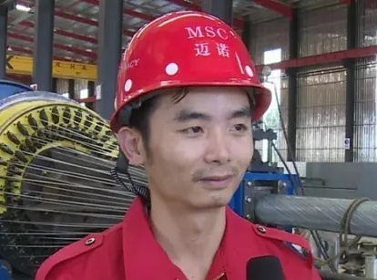 广东迈诺工业技术有限公司总经理廖冬帆